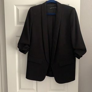 Zara Black 3/4 Blazer